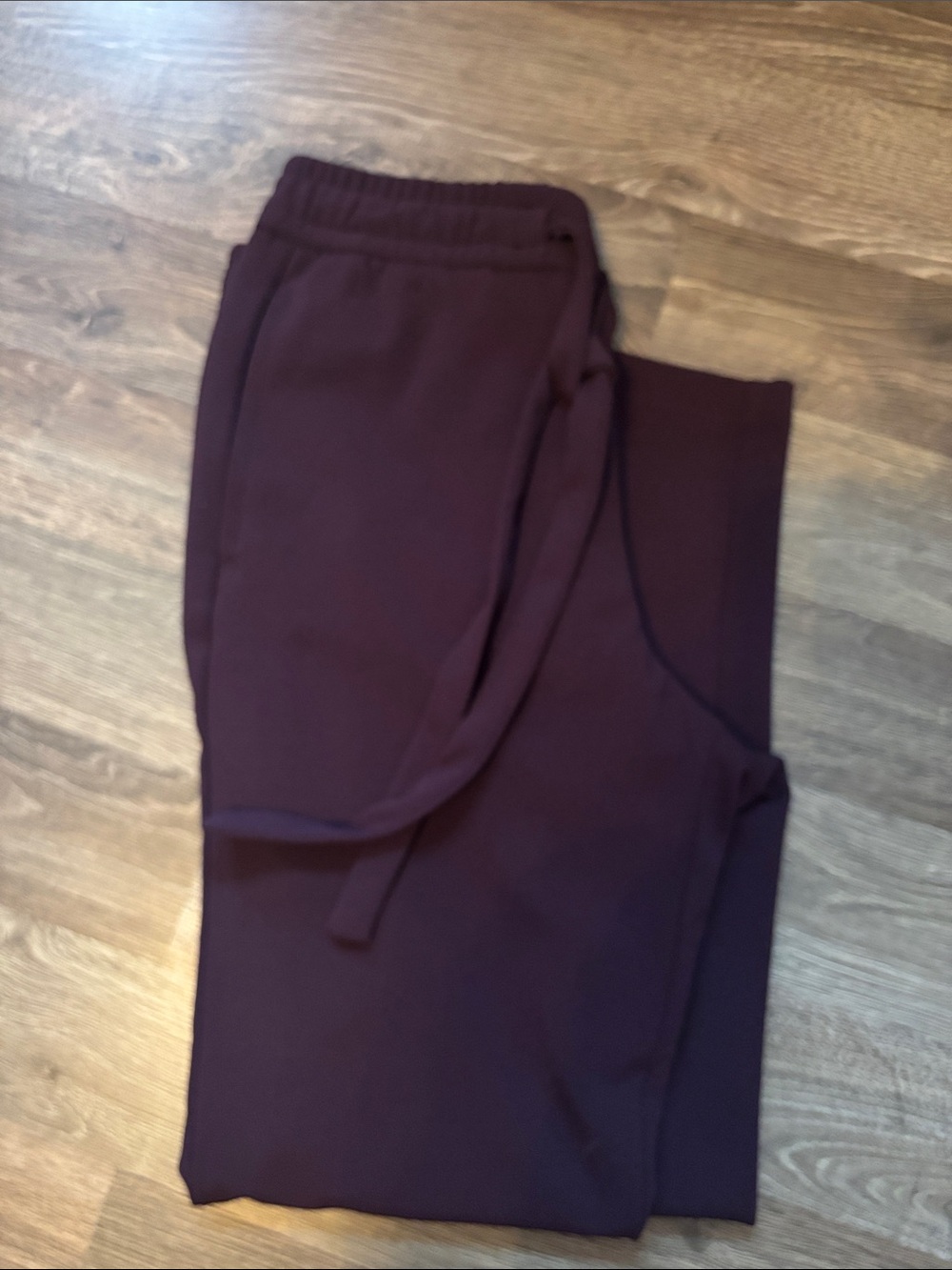 Dynamite Deep Plum Drawstring Lounge Pants